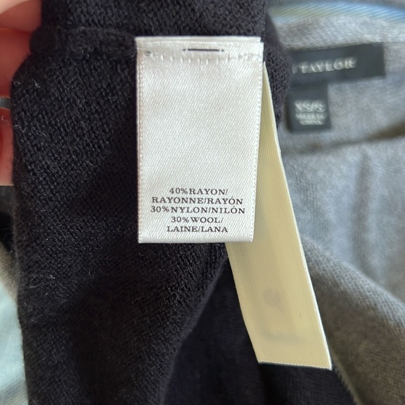 Ann Taylor striped shawl - Picture 4 of 7